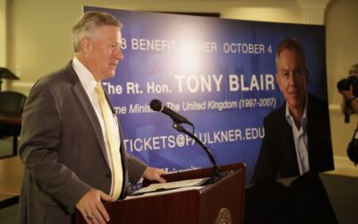 Tony Blair to speak at Faulkner’s annual Benefit Dinner