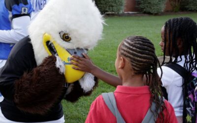 Faulkner University welcomes Davis Elementary students back to school