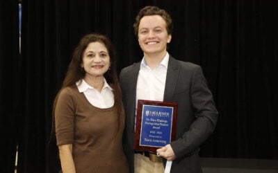 Inaugural Dr. Dave Khadanga Distinguished Student Award Presented