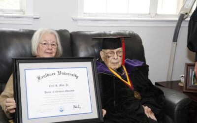 Faulkner University Confers Honorary Doctorate on Cecil May Jr.