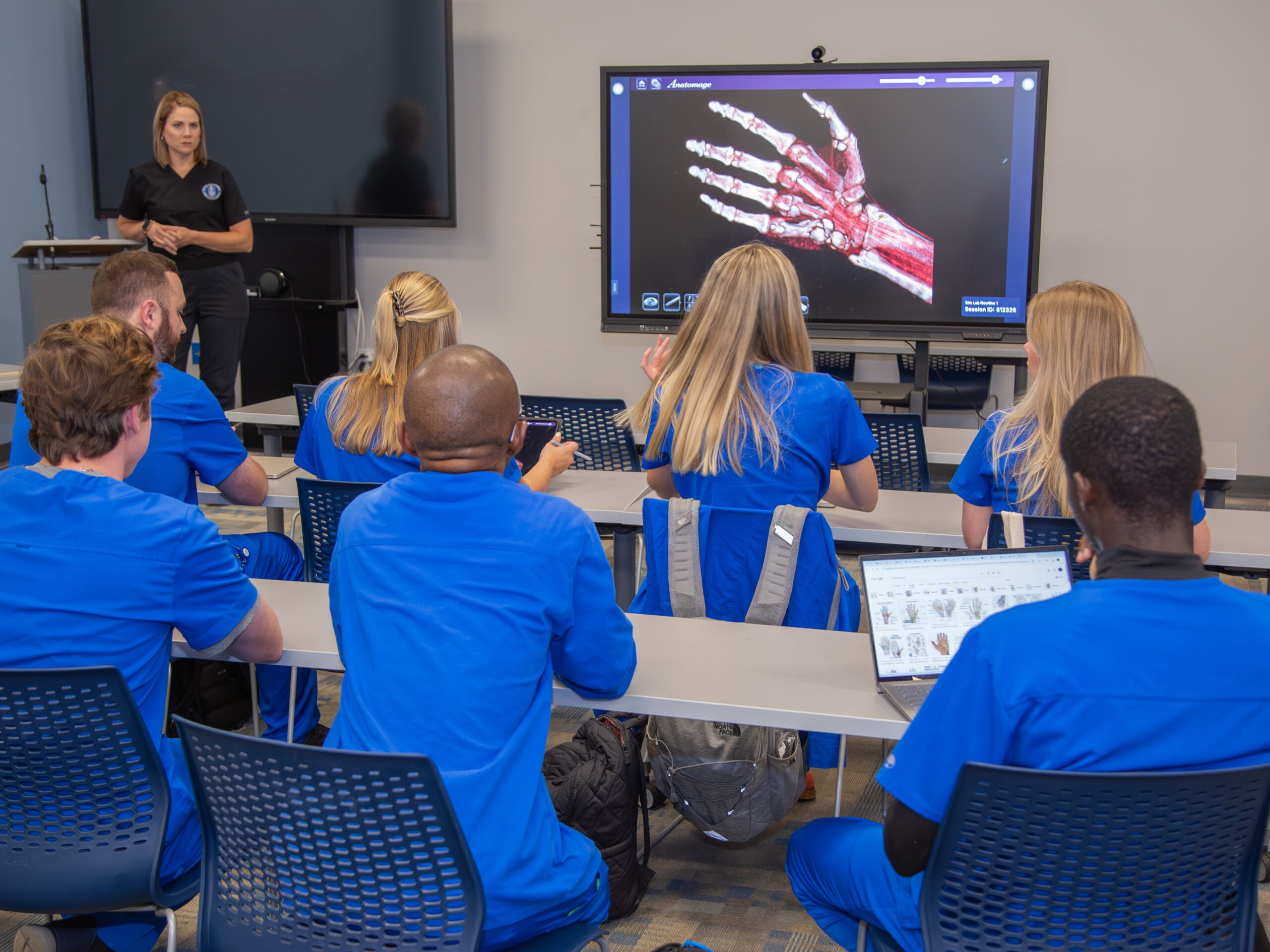 PA Students in classroom