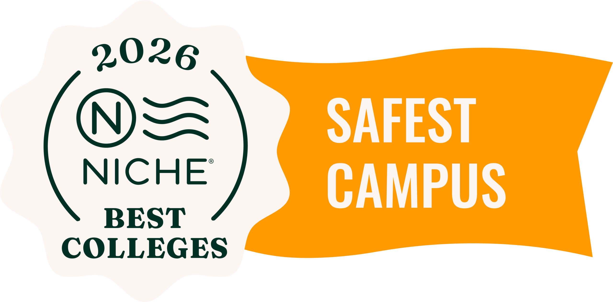 safest campus badge - niche